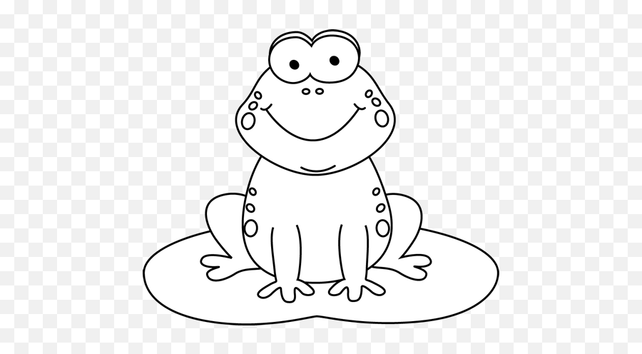 Frog Clip Art - Frog Images Frogs Painting Black And White Emoji,Crown Clipart Black And White