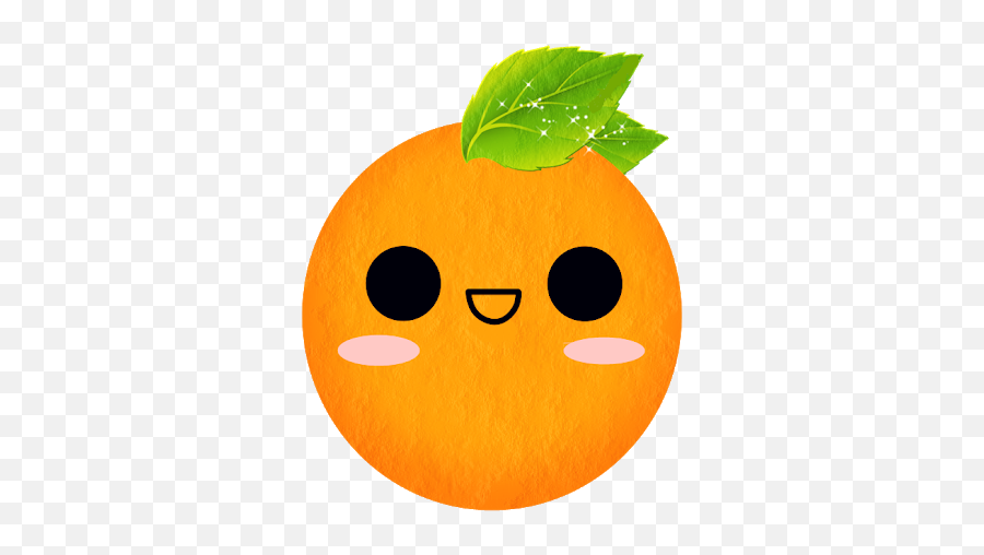 Kawaii Orange Clip Art - Mandarina Kawaii Png Download Emoji,Bautizo Clipart