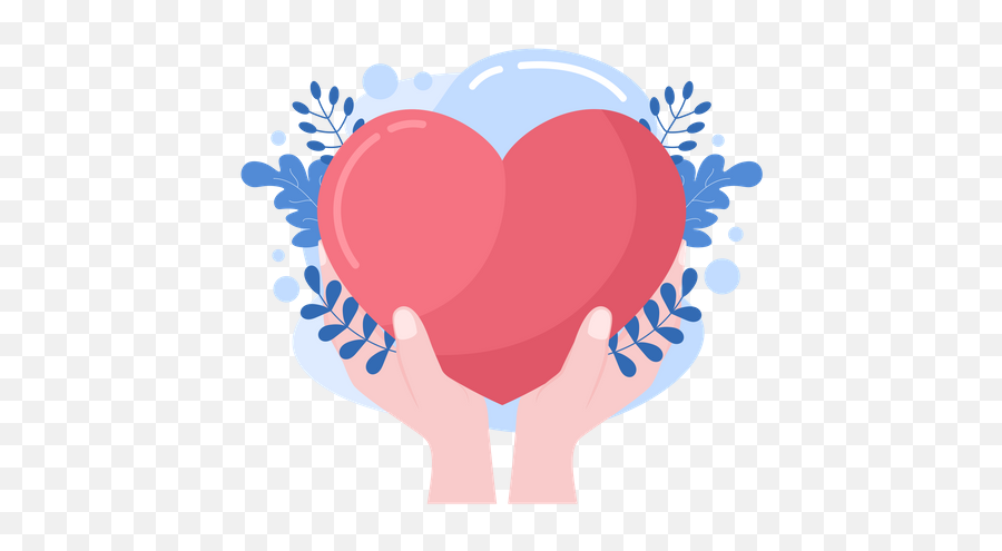Best Premium People Running Illustration Download In Png Emoji,Heart Hands Clipart