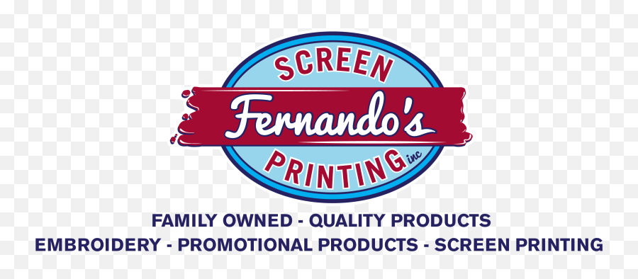 Home Fernandou0027s Screen Printing Inc - Screen Printing Language Emoji,Screen Printing Logo