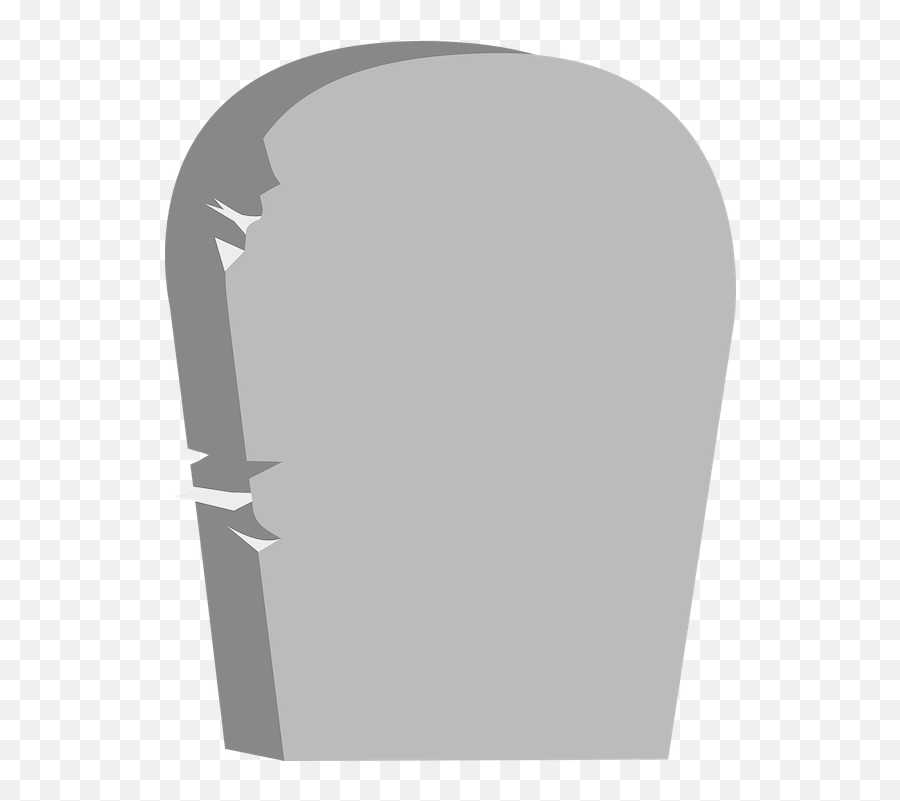 Headstone Tombstone Cemetery - Transparent Gravestone Clipart Emoji,Tombstone Png