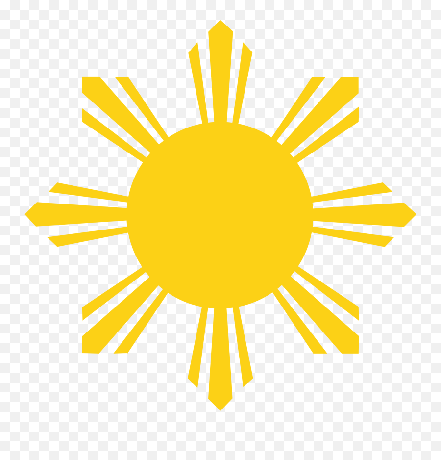 Sunshine Clipart Png Image - Philippine Flag Sun Gif Emoji,Sunshine Clipart