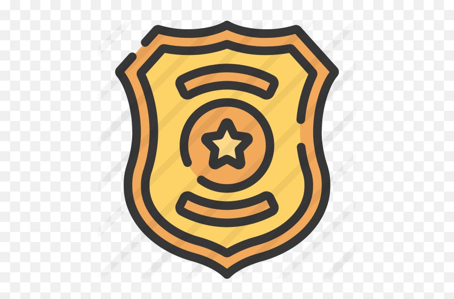 Police Badge - Language Emoji,Police Badge Png