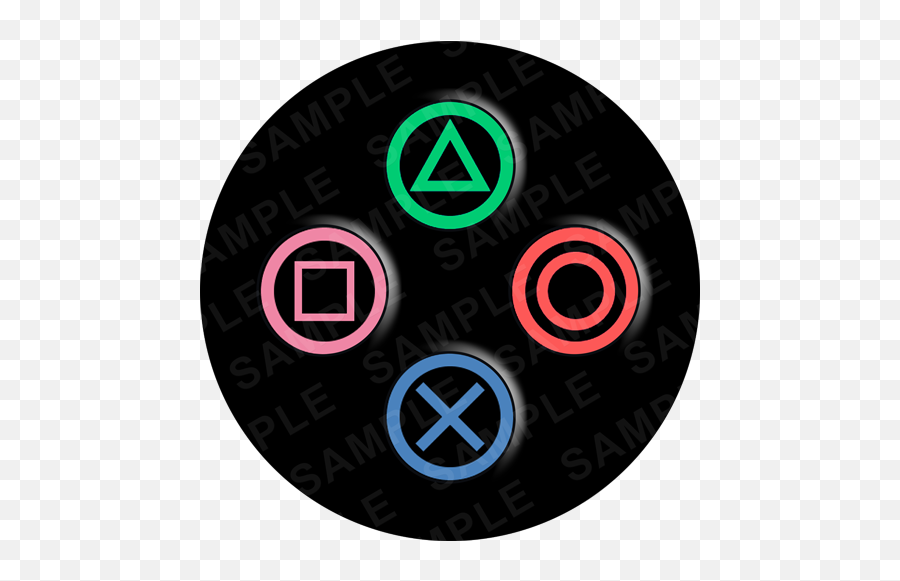 Library Of Playstation Buttons Clip Png Files Clipart - Playstation Toppers Emoji,Playstation Logo