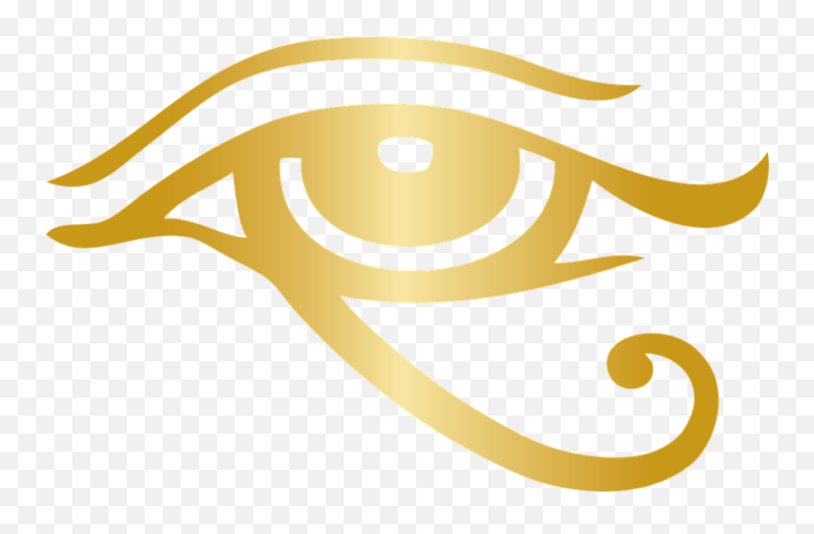Eye Of Horus Jewelry - Golden Eye Of Horus Png Emoji,Nazar Boncugu Png