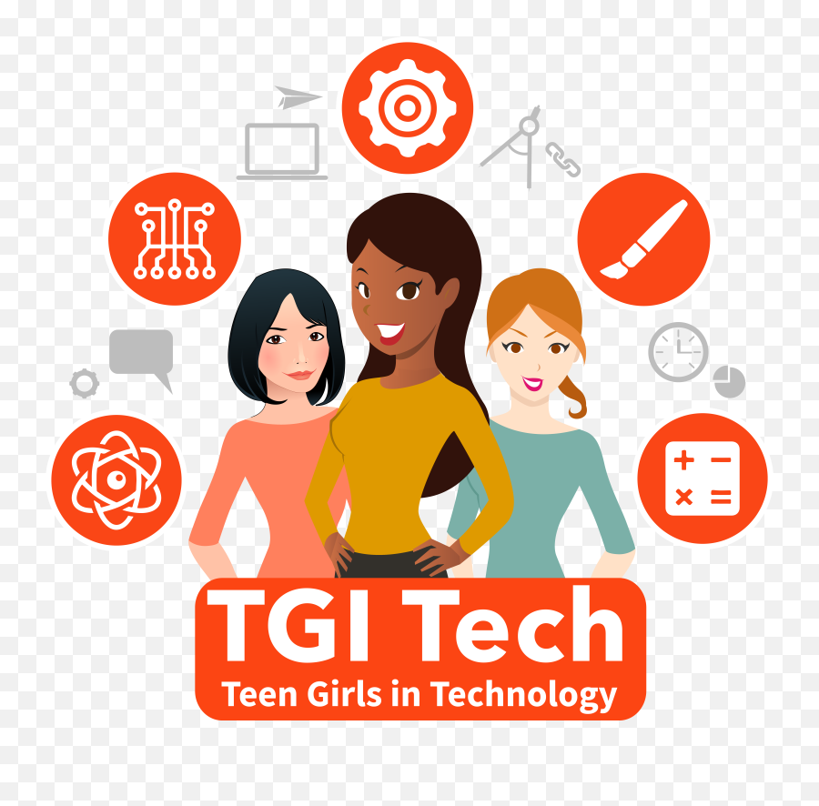 Teen Girls In Technology Tgi Tech - Ywca Of Greater Atlanta Emoji,Georgia Tech Logo