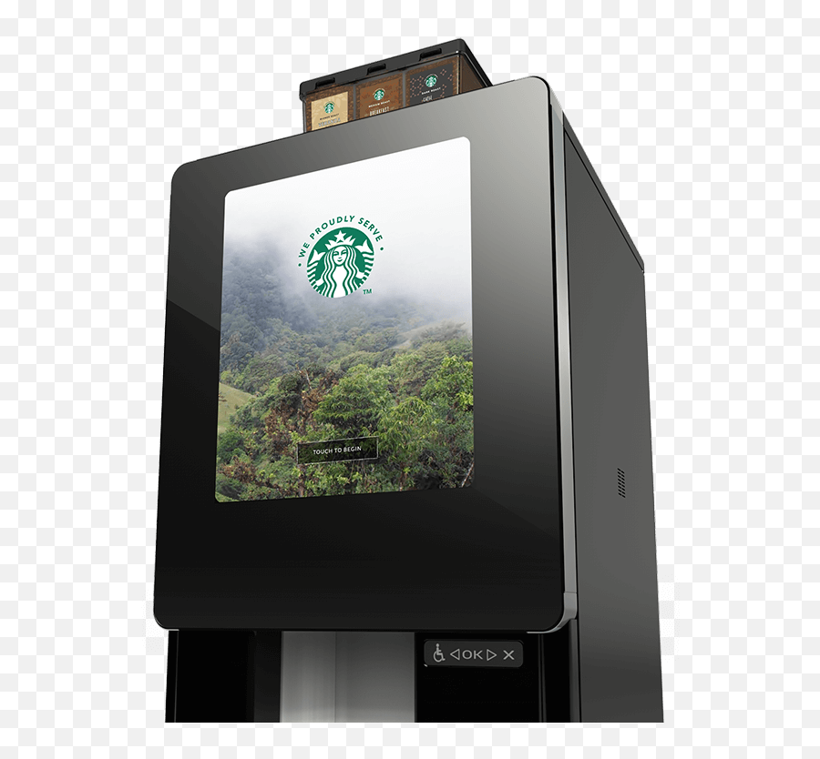 Starbucks Serenade - Touch Screen Starbucks Commercial Coffee Machine Emoji,Starbuck Coffee Logo