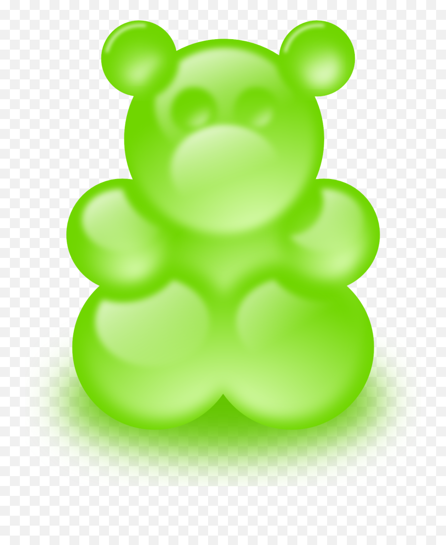 Gummy Bear Sort Of Christmas Xmas Teddy Bear Stuffed Animal - Blue Gummy Bear Clipart Transparent Emoji,Stuffed Animal Clipart