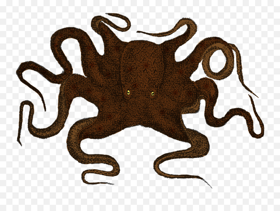 Kraken Clip Art Wall Decal Sticker Octopus - Giant Pacific Emoji,Kraken Png