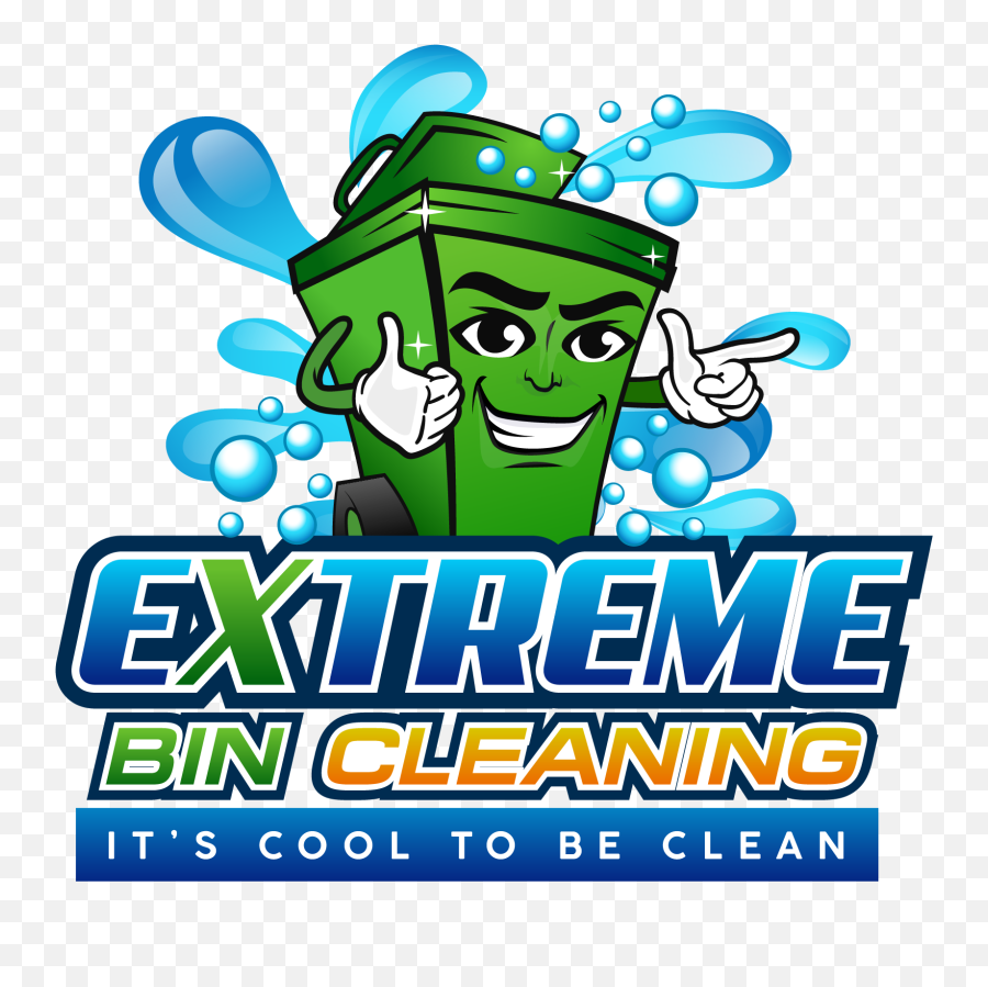 Logo Design - Cleaning Bin Logo Cartoon Emoji,Cleaning Logo