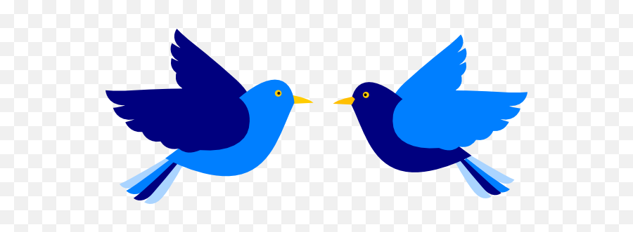 Bird Clip Art How To Make A Bird - Blue Bird Clip Art Emoji,Bird Clipart