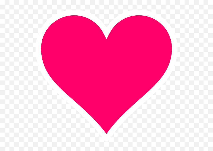 Pink Heart Png Download Image - Pink Heart Clipart Emoji,Heart Png