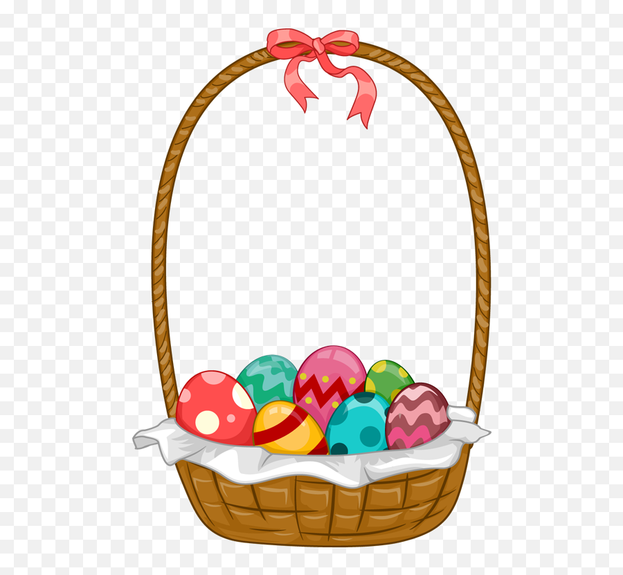 Picture Of Easter Basket - Transparent Background Easter Basket Clipart Emoji,Basket Clipart