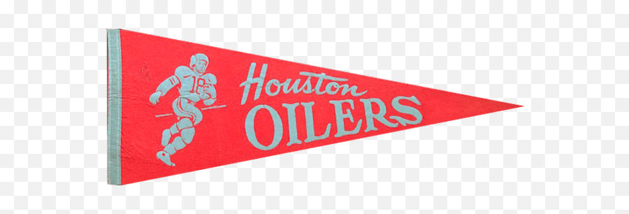 Houston Oilers Felt Football - Language Emoji,Houston Oilers Logo