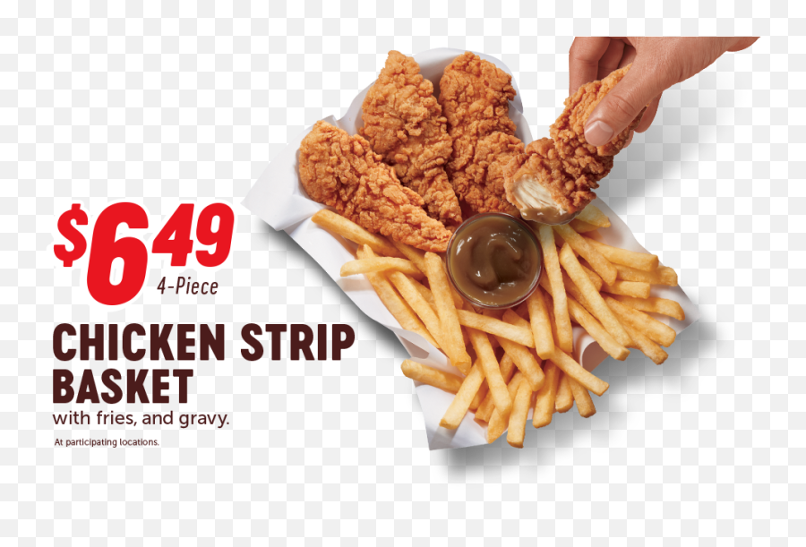 Download 49 Original 4 - Piece Chicken Strip Basket Food Emoji,Chicken Tender Png