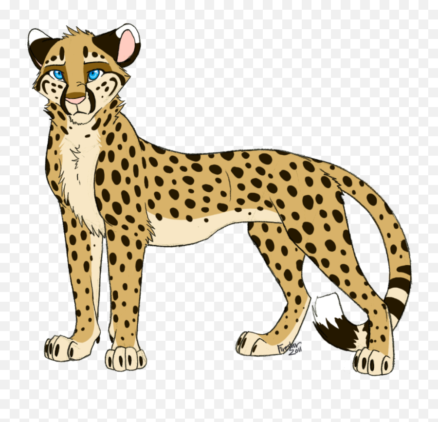 Download Leopard Print Png Transparent Leopard Print - Anime Cheetah Lion King Oc Emoji,Cheetah Clipart