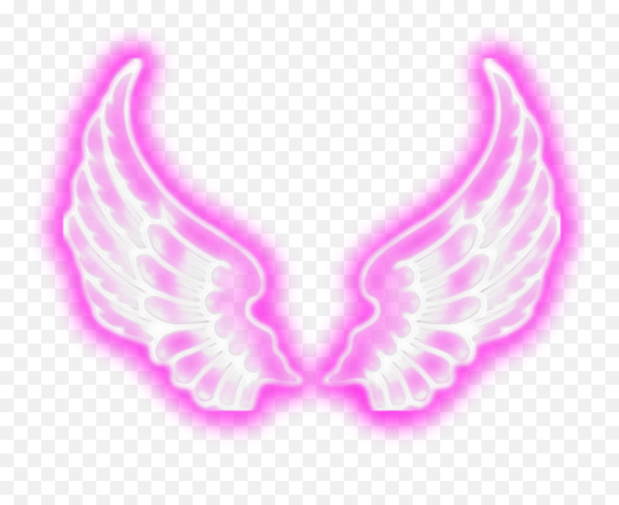 Angel Wings Png - Neon Wings Transparent Emoji,Angel Wings Png