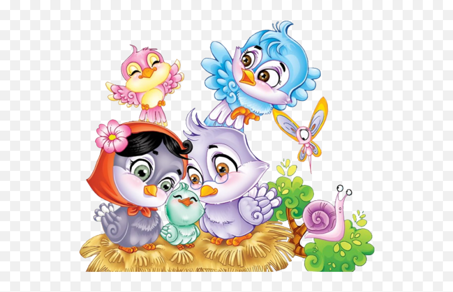 Cute Bird Clipart - Good Morning Monday Gif 600x600 Png Cute Good Morning Images Of Birds Emoji,Monday Clipart