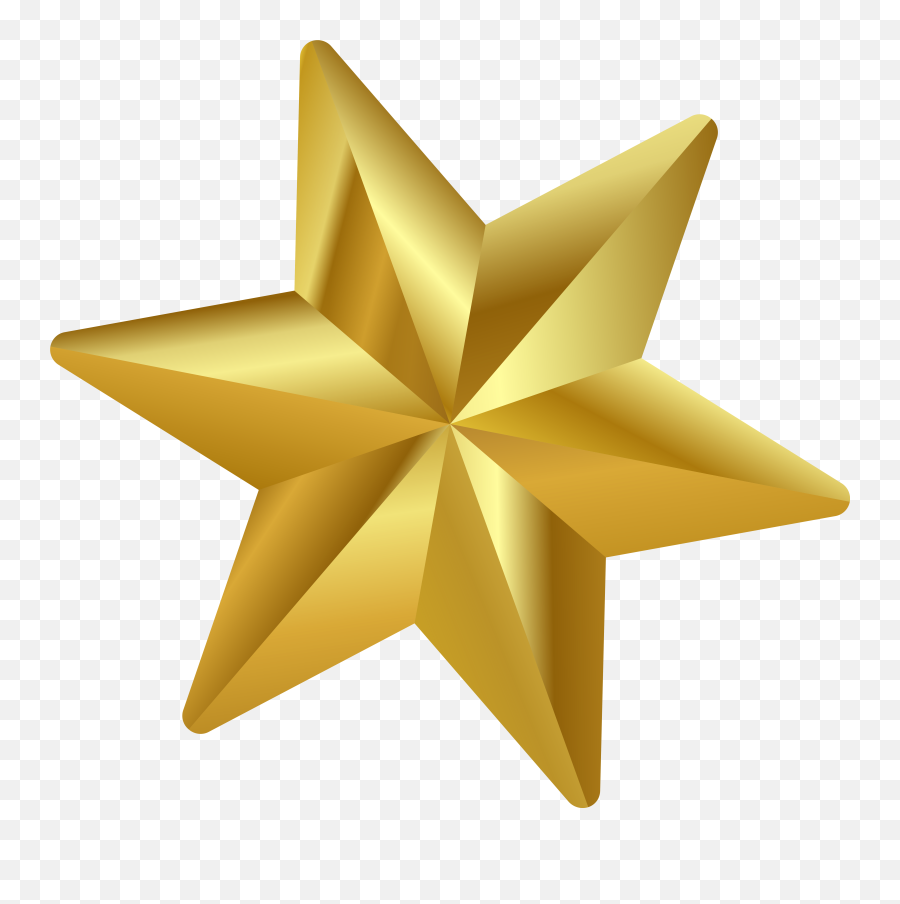 Golden Star Vector Png - Clipart Christmas Star Png Emoji,Star Png