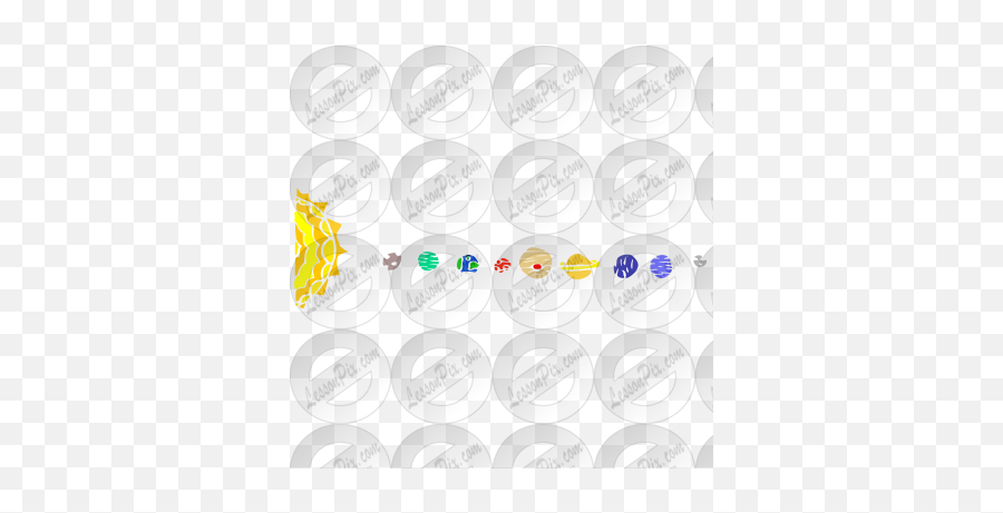 Solar System Stencil For Classroom Emoji,Solar System Clipart