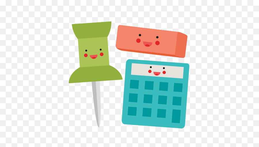 Download Room 43 Supplies List - Transparent Cute School Clipart Emoji,School Supplies Clipart