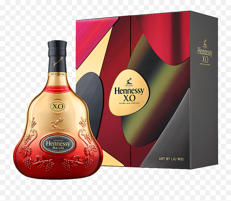 Hennessy Xo Cognac Chinese New Year 2021 Limited Edition 700ml - Hennessy Xo Liu Wei Emoji,Hennessy Bottle Png