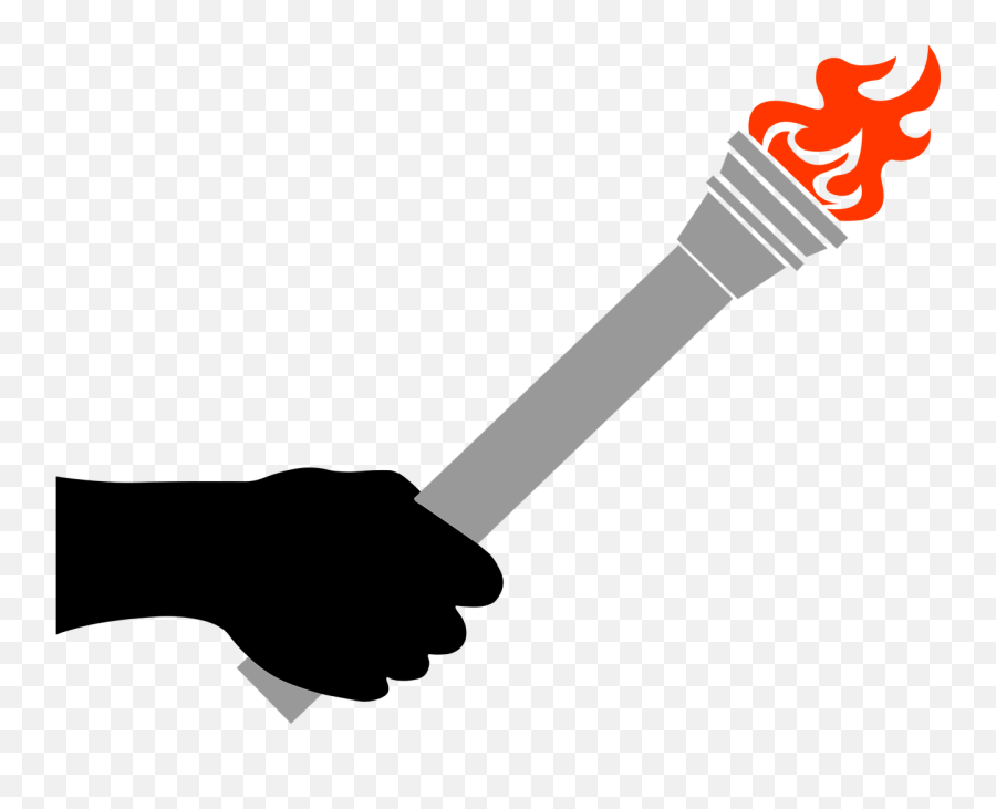 Torch Passing Orange - Torch Passing Emoji,Torch Png