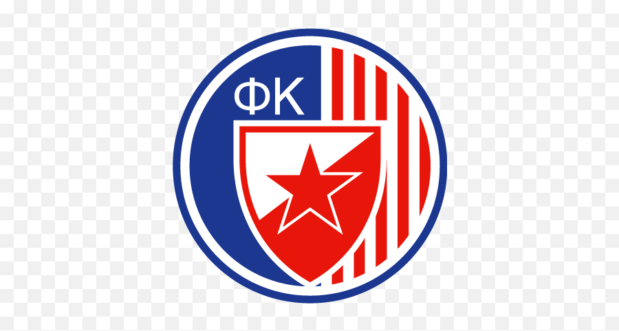 Red Star Belgrade Football Team Logos - Red Star Belgrade Png Emoji,Red Star Logo