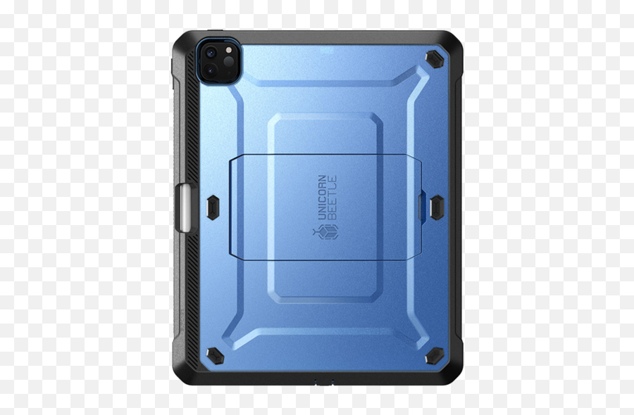 Ipad Pro 129 Inch 2020 Unicorn Beetle Pro Rugged Case - Metallic Blue Heavy Duty Ipad Pro 2021 Case Emoji,Ipad Transparent