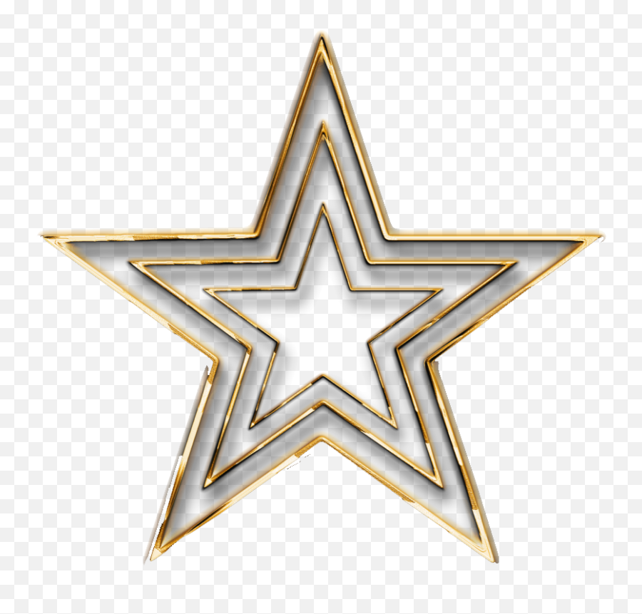 3d Gold Star Transparent Png - Png Star Copyright Free Emoji,Star Transparent