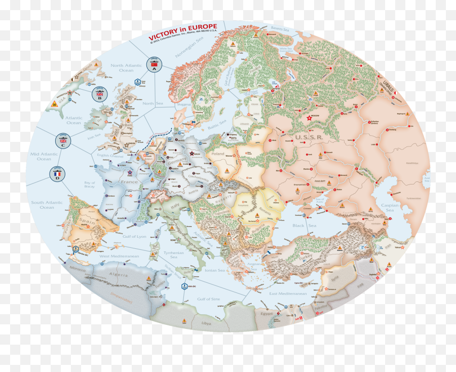 Victory In Europe - Victory In Europe Game Emoji,Europe Map Png