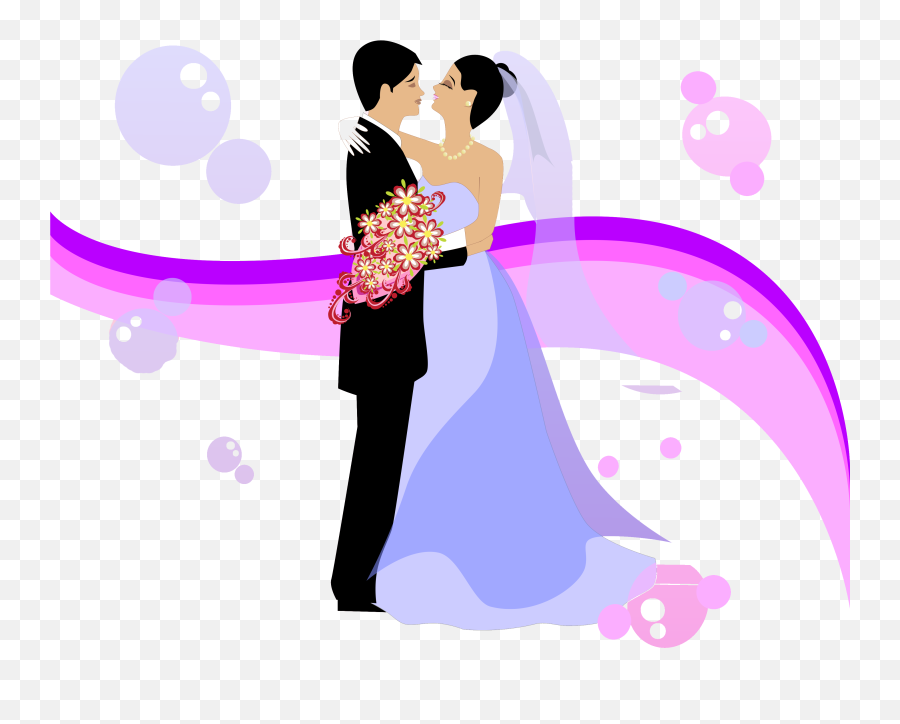 Invitation Bridegroom Clip Art Designs - Wedding Gown Design Cliparts Emoji,Proposal Clipart
