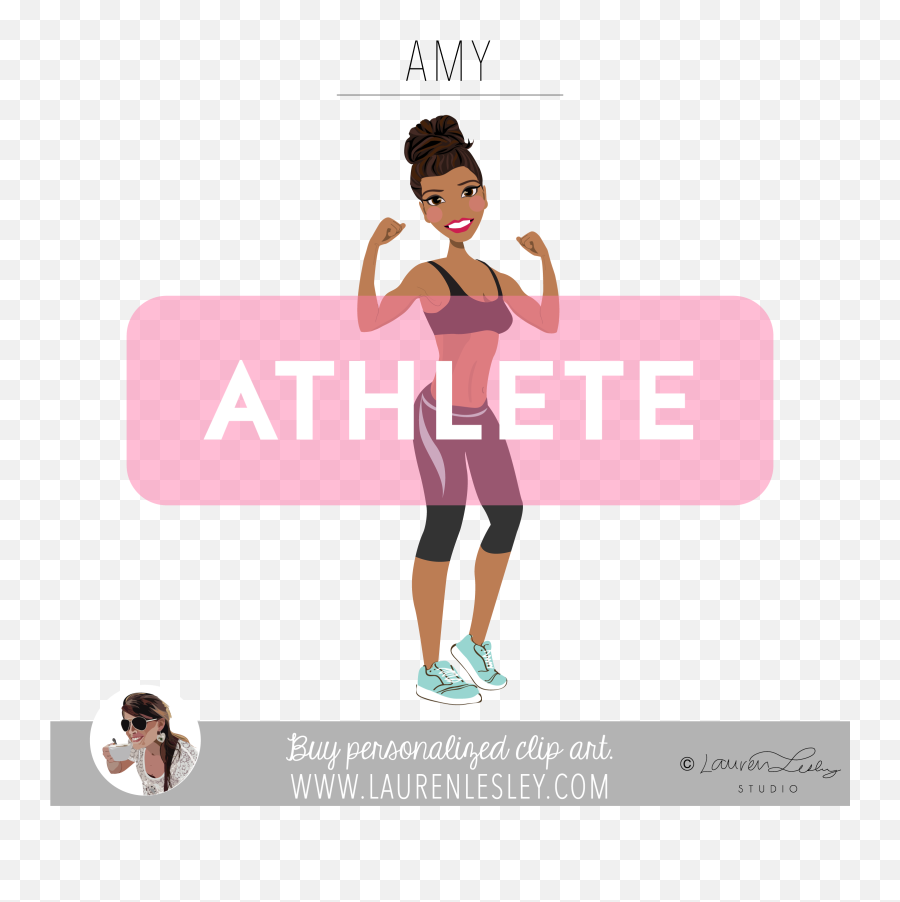 Fitness Logo Illustration - For Running Emoji,Meeting Clipart