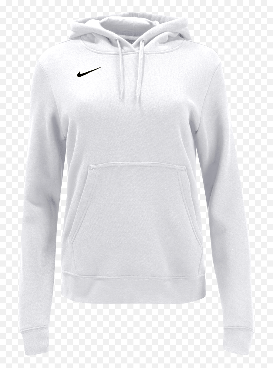 Nike Club Black Swoosh Logo Hoodie Womenu0027s - Long Sleeve Emoji,Nike Swoosh Logo