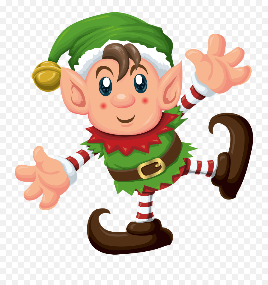 Christmas - Elf Png Emoji,Elf Clipart