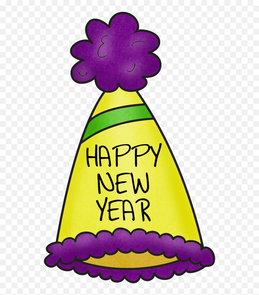 Hat Clipart New Years Eve Hat New - New Years Hat Png Emoji,New Years Clipart
