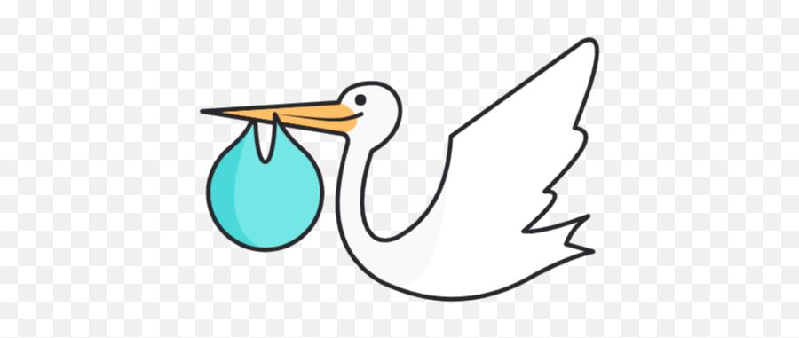 Free Stork Icon Symbol Emoji,Stork Png