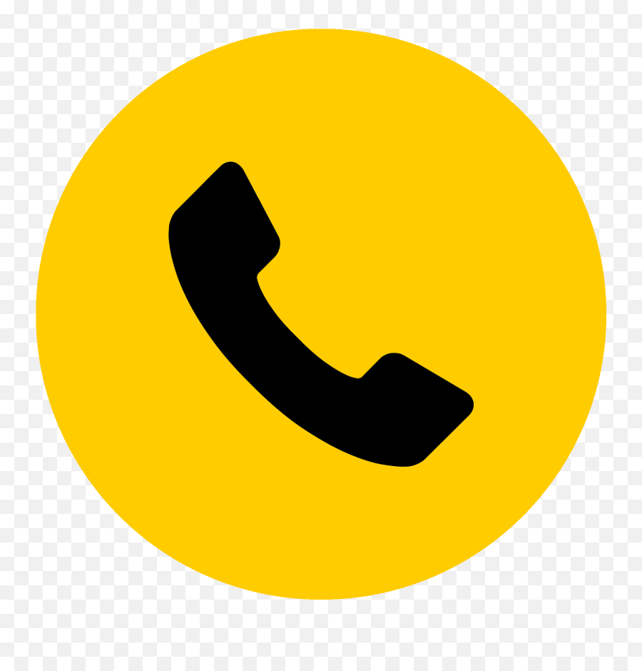 Phone Logo Yellow Png Transparent Png - Iphone Phone Icon Yellow Emoji,Phone Logo
