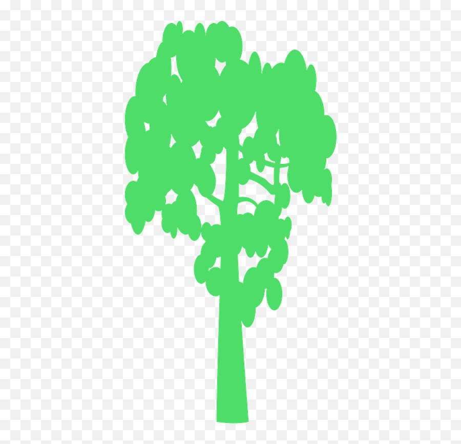 Western Red Cedar Silhouette - Free Vector Silhouettes Emoji,Cedar Tree Clipart