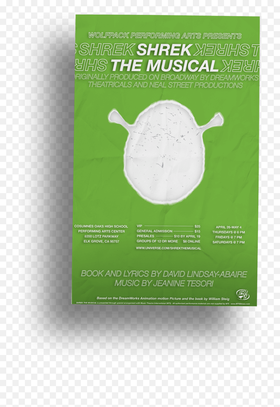 Alyssa J Tong Shrek The Musical Posters Emoji,Shrek Head Transparent