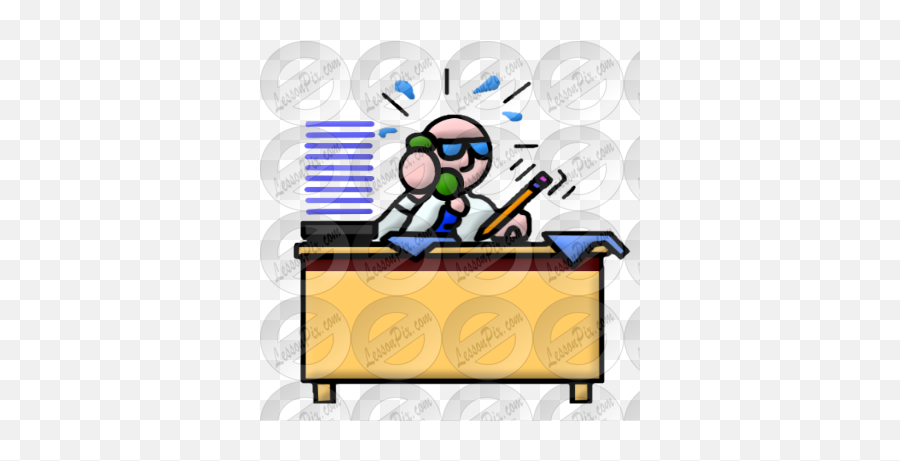 Busy Picture For Classroom Therapy Use - Great Busy Clipart Emoji,Reception Clipart