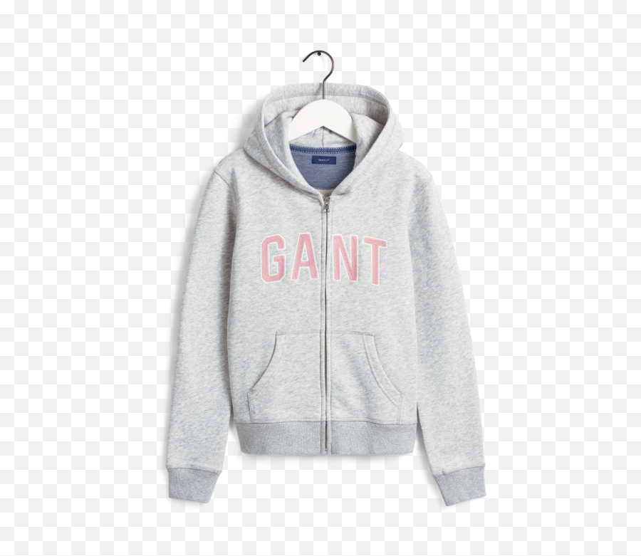 Gant Logo Full Zip Hoodie Shop Clothing U0026 Shoes Online Emoji,Gap Sweaters With Logo