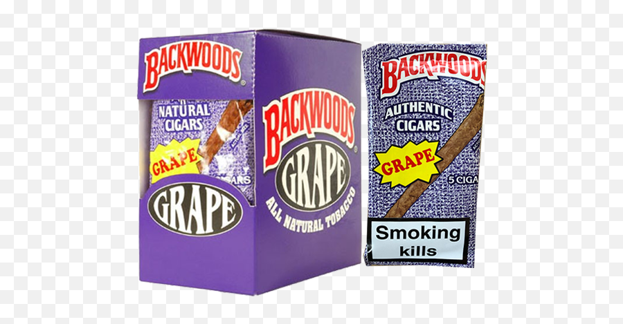 Box Of Grape Backwoods Backwoods Shop - Grape Backwoods Emoji,Backwoods Logo