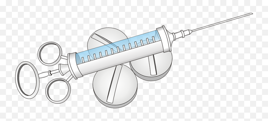 Syringe Png Clip Art Syringe - Hypodermic Needle Emoji,Syringe Clipart