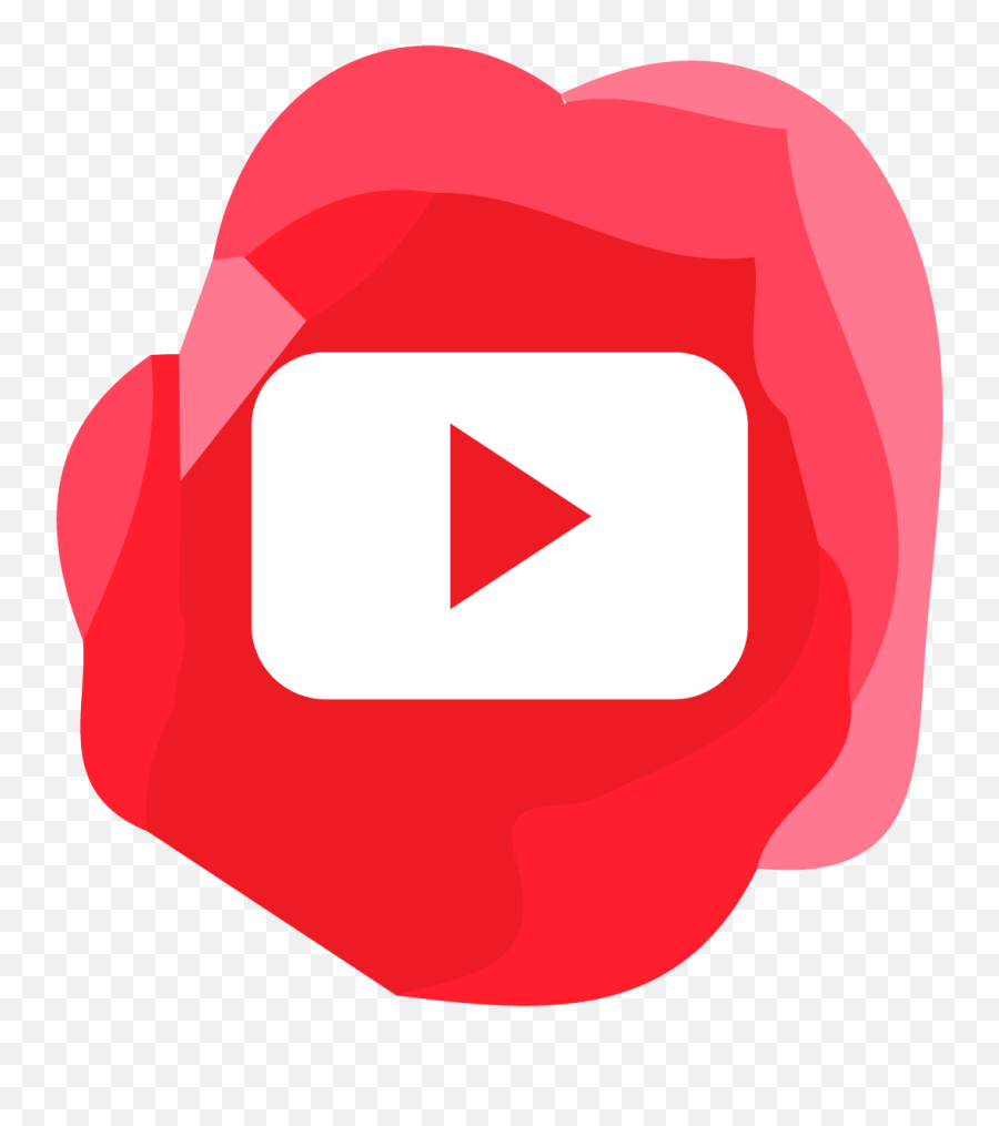 Youtube Yt Logo Png Abstract Red Background - Fb Logo Png Youtube Instagram Emoji,Youtube Logo Png