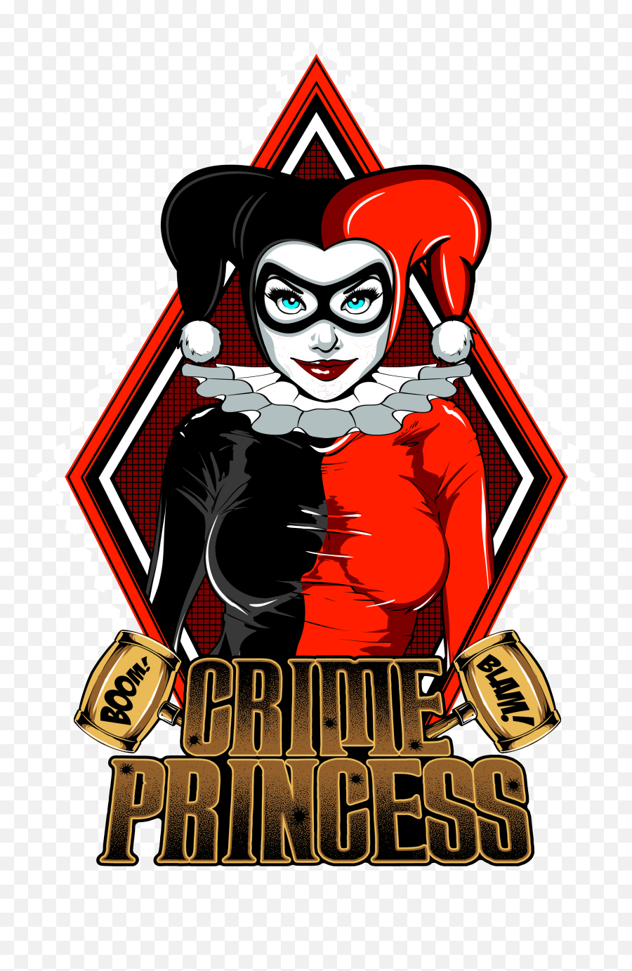 Download Hd Shop For Harley Quinn At Southofmemphis - Harley Harley Quinn Clipart Emoji,Harley Quinn Png