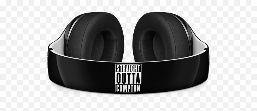 Straight Outta Compton - Headphones Beats Studio Black Beats By Dre Straight Outta Compton Edition Emoji,Straight Outta Compton Logo