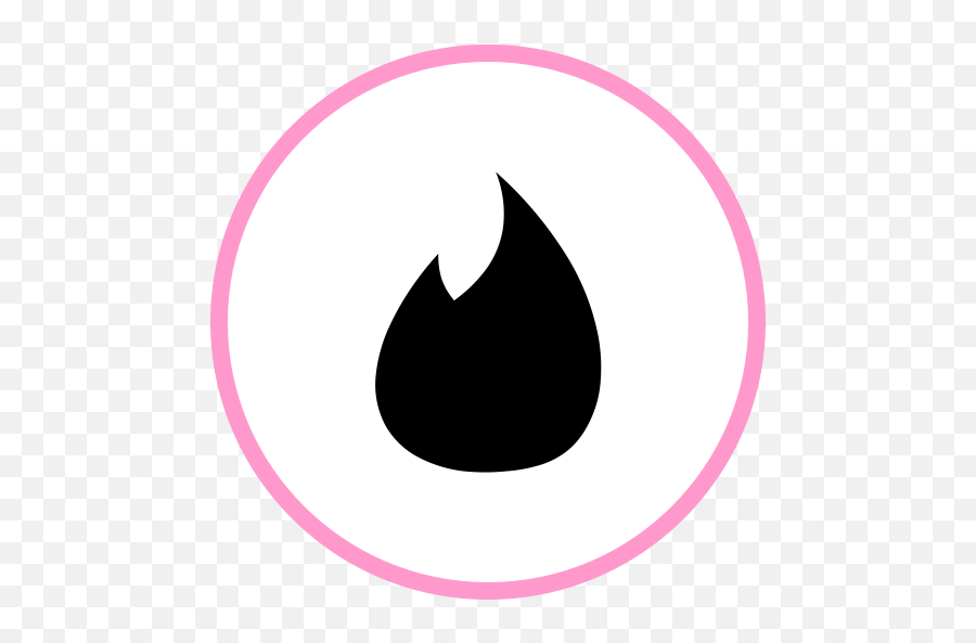Social Media Web Tinder Free Icon Of - Light Pink Tinder Symbol Emoji,Tinder Logo