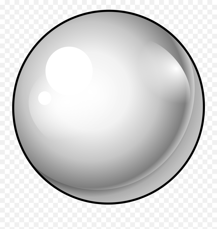 White Circle Png Transparent Download - Pearl Clipart Png Emoji,Transparent Circle
