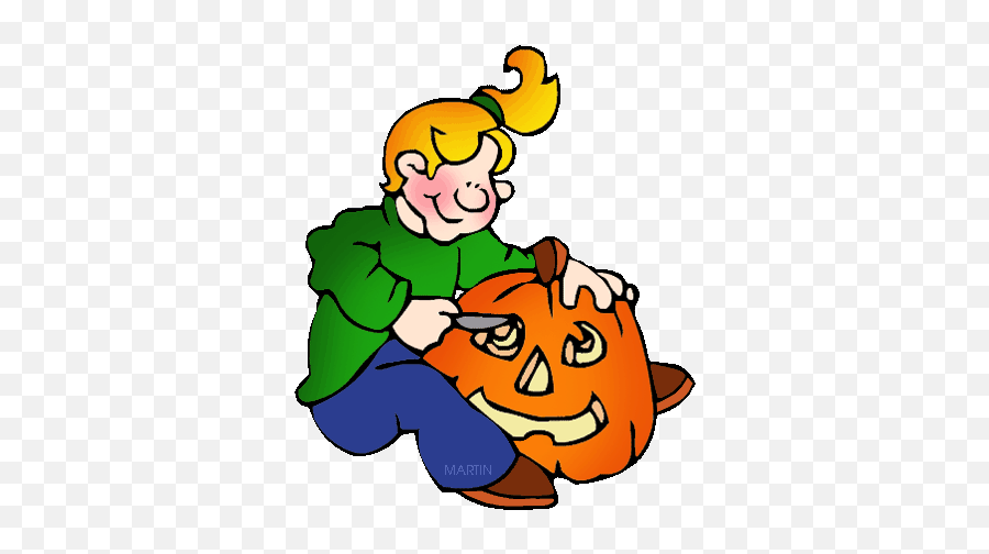 Carving Pumpkins Clipart - Carving Jack O Lantern Clipart Cartoon Character Carving Pumpkin Emoji,Jack O Lantern Clipart